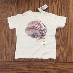 NWT baseball t-shirt